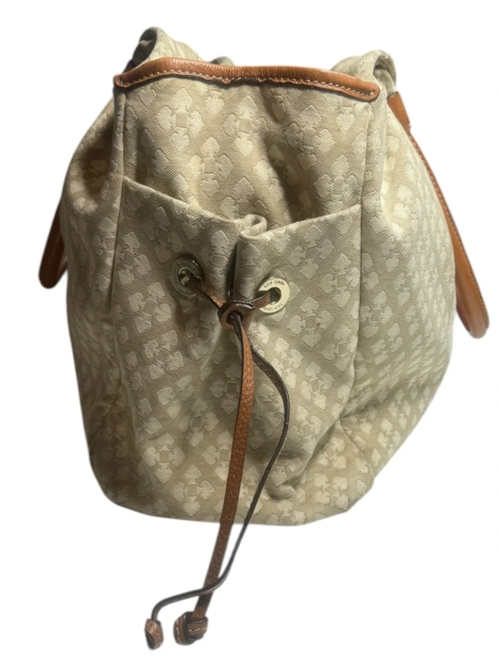Kate Spade Beige Baby Diaper Bag Tote